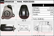 DRS6520 Startér Remy Remanufactured REMY