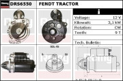 DRS6550 Startér Remy Remanufactured REMY