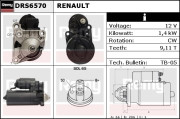 DRS6570 Startér Remy Remanufactured REMY