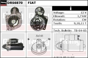 DRS6870 Startér Remy Remanufactured REMY