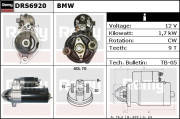 DRS6920 Startér Remy Remanufactured REMY