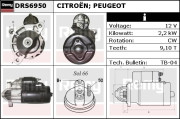 DRS6950 Startér Remy Remanufactured REMY