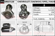 DRS7120 Startér Remy Remanufactured REMY