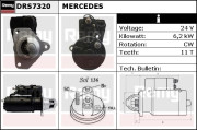 DRS7320 Startér Remy Remanufactured REMY