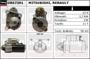 DRS7391 Startér Remy Remanufactured REMY