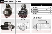 DRS7430 Startér Remy Remanufactured REMY