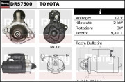 DRS7500 Startér Remy Remanufactured REMY