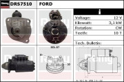 DRS7510 Startér Remy Remanufactured REMY