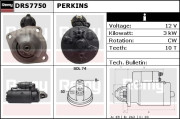 DRS7750 Startér Remy Remanufactured REMY