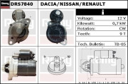 DRS7840 Startér Remy Remanufactured REMY