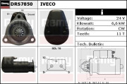 DRS7850 Startér Remy Remanufactured REMY