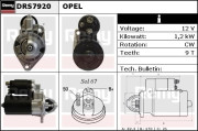 DRS7920 Startér Remy Remanufactured REMY