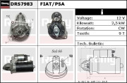 DRS7983 Startér Remy Remanufactured REMY