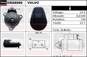 DRS8090 Startér Remy Remanufactured REMY