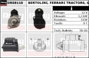 DRS8110 Startér Remy Remanufactured REMY