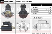 DRS8350 Startér Remy Remanufactured REMY