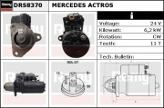 DRS8370 Startér Remy Remanufactured REMY