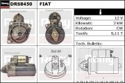 DRS8450 Startér Remy Remanufactured REMY