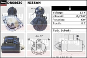 DRS8630 Startér Remy Remanufactured REMY