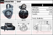 DRS8780 Startér Remy Remanufactured REMY