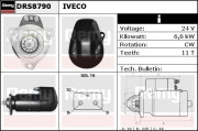 DRS8790 Startér Remy Remanufactured REMY