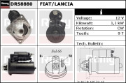 DRS8880 Startér Remy Remanufactured REMY