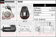 DRS9000 Startér Remy Remanufactured REMY