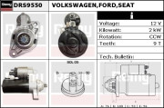 DRS9550 Startér Remy Remanufactured REMY