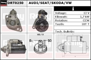 DRT0250 Startér Remy Remanufactured REMY