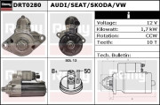 DRT0280 Startér Remy Remanufactured REMY