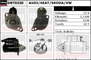 DRT0330 Startér Remy Remanufactured REMY