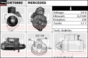 DRT0880 Startér Remy Remanufactured REMY