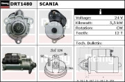 DRT1480 Startér Remy Remanufactured REMY