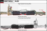 DSR732L Řídicí mechanismus Remy Remanufactured REMY