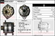 RAA14357 generátor Remy Smart REMY