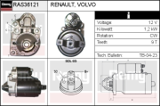 RAS32681 Startér Remy Smart REMY