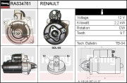 RAS34761 Startér Remy Smart REMY