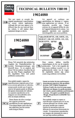 DRS3814 Startér Remy Remanufactured REMY