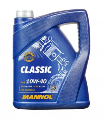 MN7501-5 MANNOL Motorový olej Classic 10W-40 - 5 litrů | MN7501-5 SCT - MANNOL