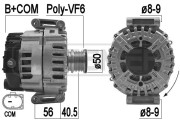 209184 generátor OEM ERA