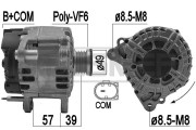 209226 generátor OEM ERA