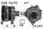 209256 generátor OEM ERA