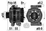 209410 generátor OEM ERA