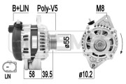 209458 generátor OEM ERA