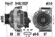 209504 generátor OEM ERA