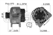 210134 generátor OEM ERA