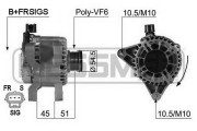 210432 generátor OEM ERA