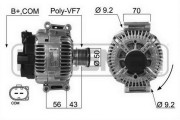 210475 generátor OEM ERA