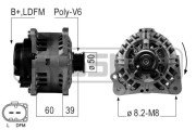 210481 generátor OEM ERA