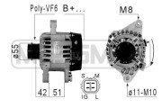 210858 generátor OEM ERA